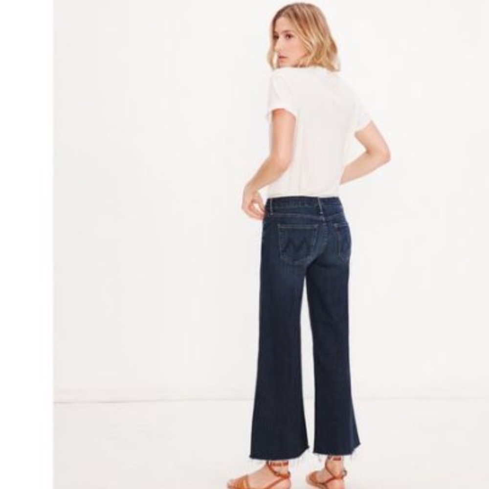 MOTHER Tomcat roller ankle fray denim sz 26
